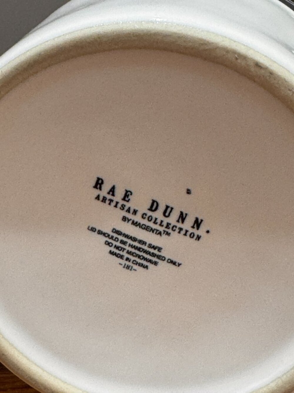 Fresh Baked!  Rae Dunn Take Note Chalkboard Container - Picture 2 of 4